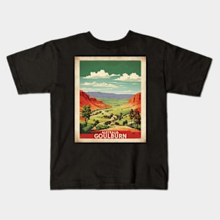 Goulburn Australia Vintage Travel Poster Tourism Kids T-Shirt